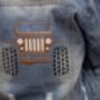 Personalised Embroidered Children's Monster Truck Denim Jacket, thumbnail 3 of 7