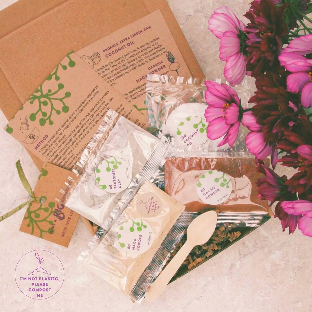 Personlised Self Care Face Mask Pamper Kit Gift Box By Fruits of the