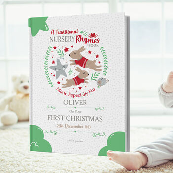 Personalised First Christmas Gift Book For Baby, 9 of 10