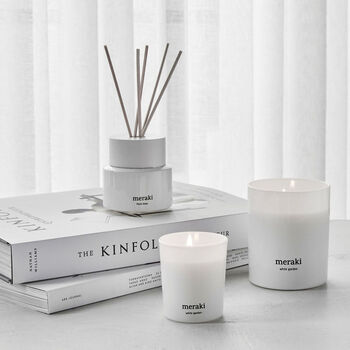 Meraki White Garden Scented Candle, 2 of 7