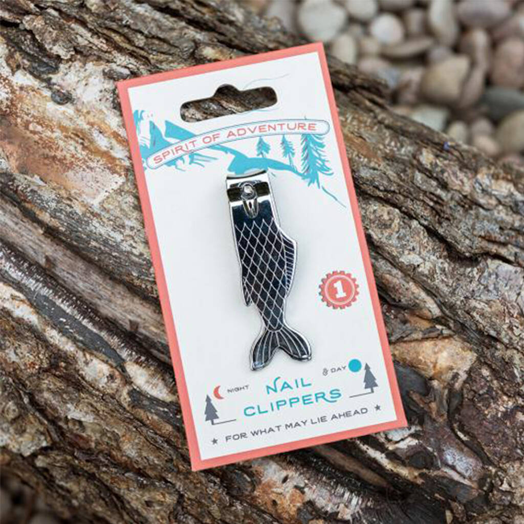 Novelty Fish Shaped Nail Clippers Stocking Filler, 1 of 3
