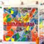 Birmingham City Map Tapestry Kit, thumbnail 1 of 10