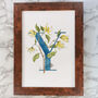 Y Is For Ylang Ylang Letter Print, Personalised, thumbnail 4 of 9