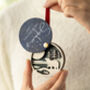 Personalised Luxury First Christmas Bauble Decoration, thumbnail 1 of 6