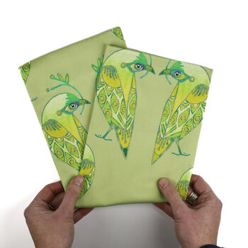 Lovebirds Tea Towel | 100% Cotton | Made In The UK, 9 of 11
