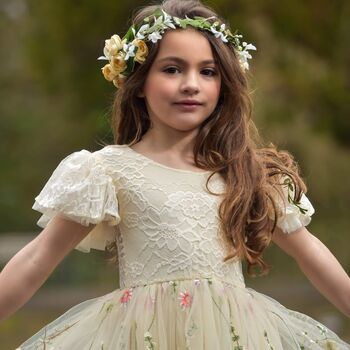 Whispering Poppy Dress French Ivory, 6 of 10