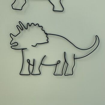 Set Of Wire Dinosaurs, 5 of 10