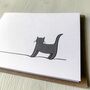 Cat Cards, Mixed Pack Of Four, thumbnail 6 of 8