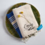 Personalised Handwoven Tea Towel Gift Set For Mother, thumbnail 10 of 11