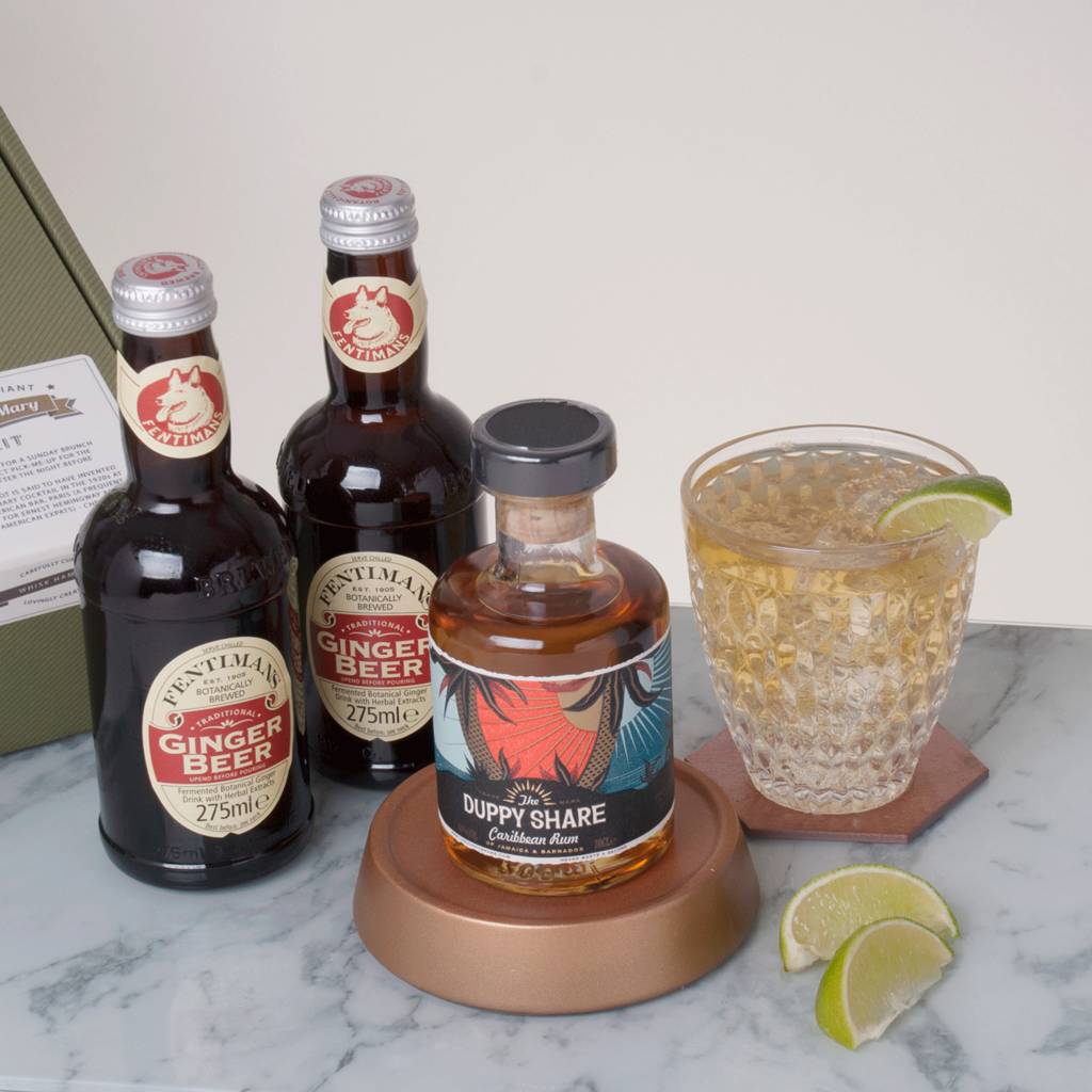 Dark'n'stormy Rum Cocktail Kit By Whisk Hampers