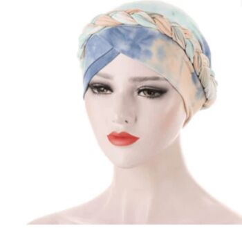 Pre Tied Headwrap Platt Headwear Headscarf, 4 of 12