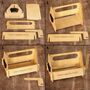 Personalised Wooden Garden Tool Caddy – Gardener Gift For Father’s Day, thumbnail 10 of 12