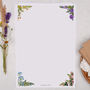 A4 Letter Writing Paper With Wild Flowers, thumbnail 1 of 4