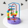 Personalised Wooden Safari Mini Beaded Puzzle Toy, thumbnail 3 of 12