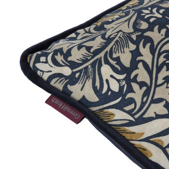 William Morris Snakeshead Luxury Wool Filled Cushion, 4 of 7