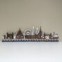 Large London Skyline – 3D Layered Wooden Wall Art With LED Backlighting, thumbnail 6 of 9