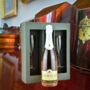 Valentine:Crémant D'alsace Rosé Sparkling Wine Gift, With Two Champagne Flutes, thumbnail 1 of 2