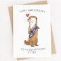 'To My Significant Otter' Anniversary Card, thumbnail 4 of 5