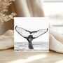 Whale Tail Sea Life Greeting Card, thumbnail 2 of 6