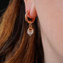 Herkimer Diamond Crystal Earrings, thumbnail 3 of 10