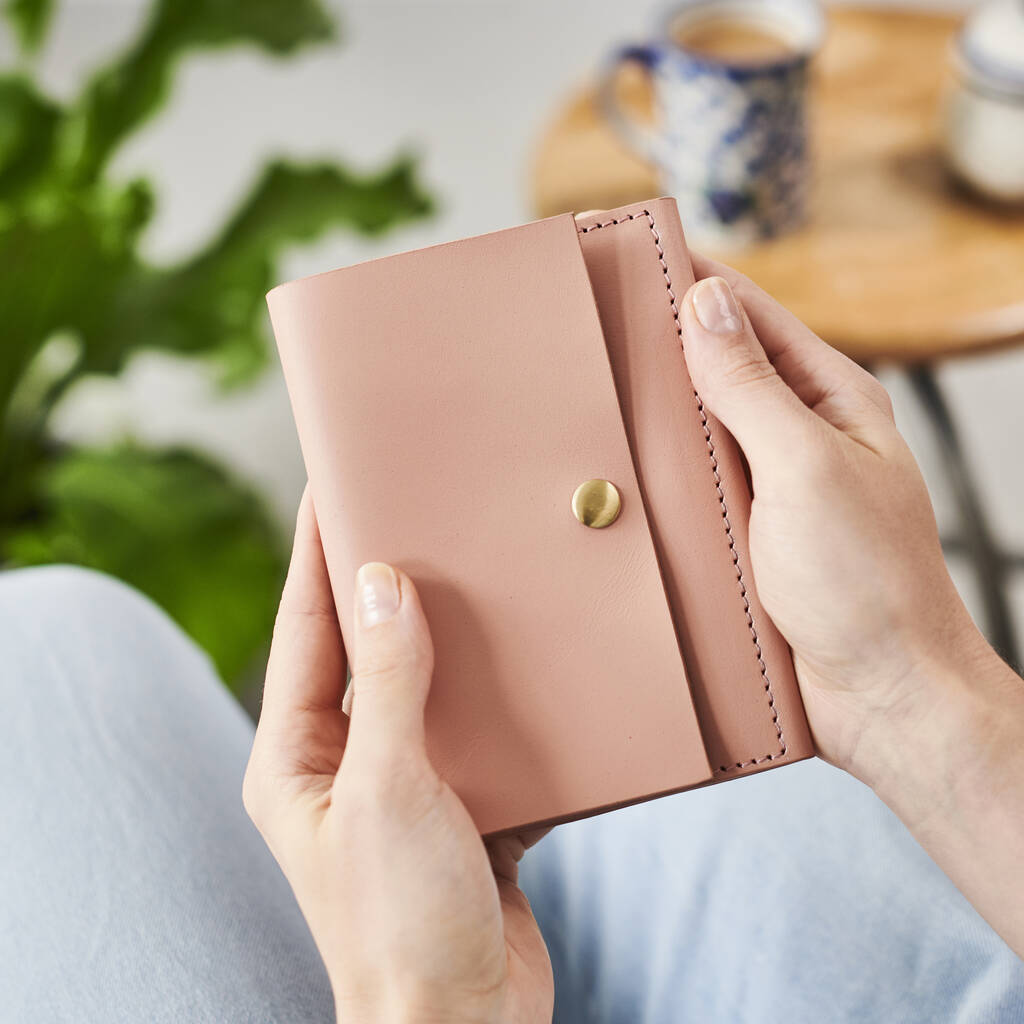 Personalised Leather Passport Holder For Women By Vida Vida