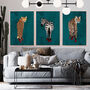 Set Of Three Custom Colour Prints Animals Wearing Shoes, thumbnail 4 of 10