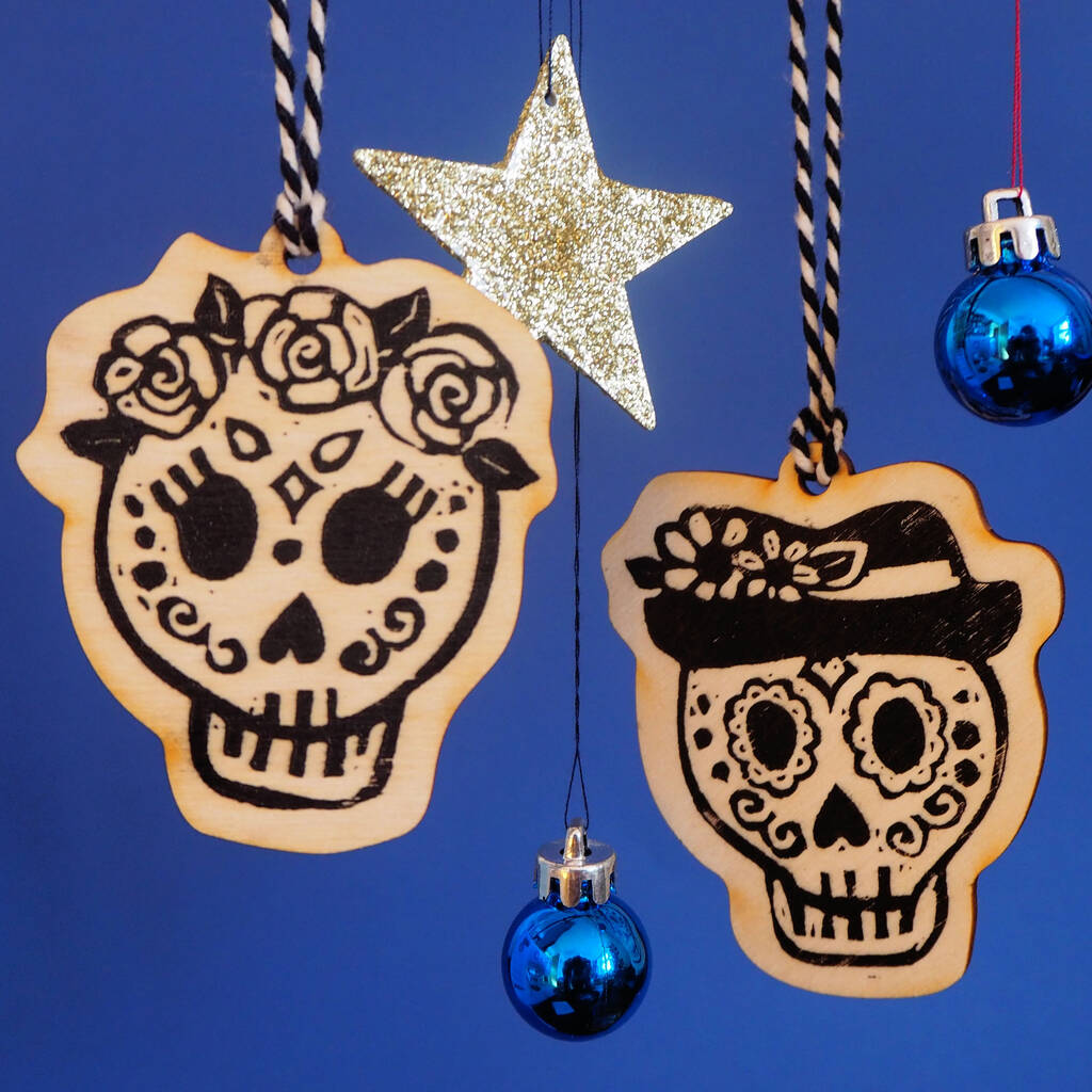 Unique Skull Christmas Decorations for Large Space