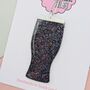 Pint Of Beer Glitter Christmas Tree Decoration, thumbnail 2 of 4