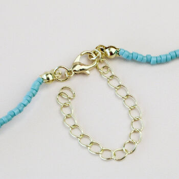 Colourful Turquoise Bead Necklace, 3 of 3