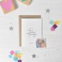 Personalised 'I'll Buy You A Dress' Confetti Card, thumbnail 1 of 6
