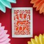 Fuck Yeah Papercut Congratulations Card, thumbnail 4 of 10