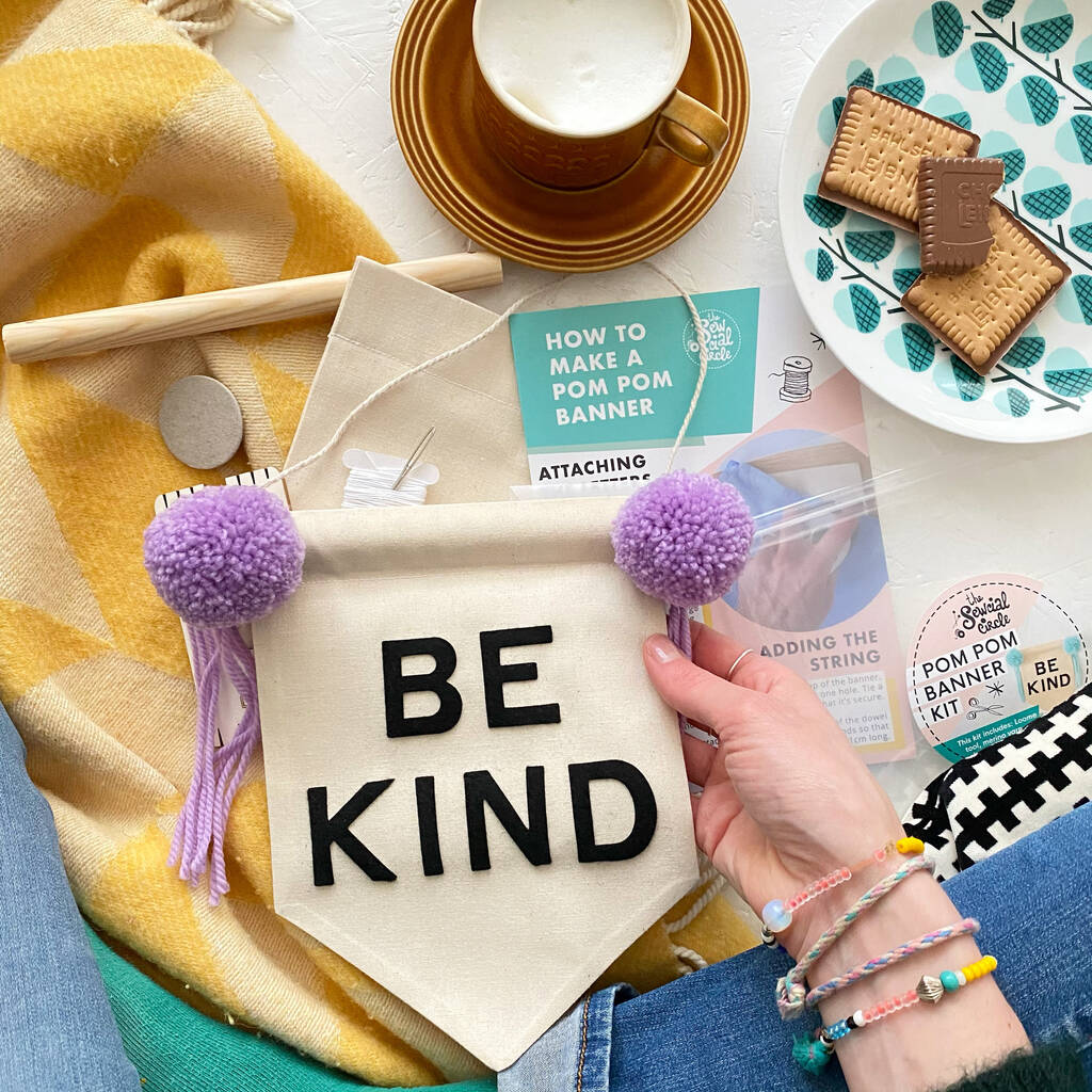 Image of Diy Pom Pom Banner Kit