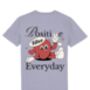 Positive Vibes Everyday Unisex Graphic T Shirt, thumbnail 3 of 9