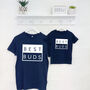 Best Buds Father And Son Matching T Shirt Set, thumbnail 4 of 7