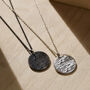 Personalised Touch Wood Disc Necklace, thumbnail 1 of 7