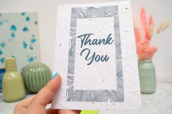 Plantable Seed Paper Thank You Card, 4 of 4