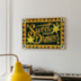 Sweet Dreams Print, Bedroom Poster, Green Prints, thumbnail 7 of 8