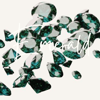 Sparkly Emerald Anniversary Heart Card, 7 of 8