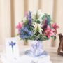 Pop Up 3D Large Life Size Lily Bouquet, thumbnail 1 of 5