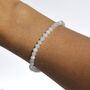 New Beginnings Best Of Luck Moonstone Crystal Bracelet Gift, thumbnail 2 of 5