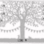 Personalised Family Tree Papercut Print, thumbnail 4 of 7