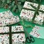 Woodland Animals Christmas Gift Wrap, thumbnail 9 of 10