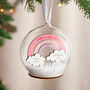 Rainbow Baby Details First Christmas Bauble, thumbnail 3 of 3