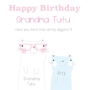 Happy Birthday Nanny Greeting Card, 6 of 6