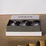 Black Silver Luxury Cufflinks Gift, thumbnail 3 of 4
