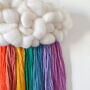 Personalised Colourful Cloud Wall Hanging, thumbnail 1 of 10