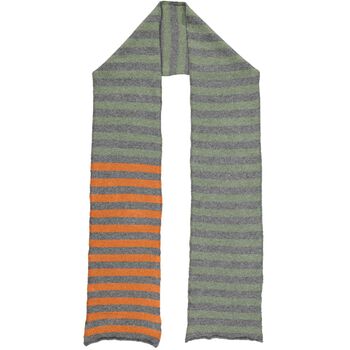 Stripe Soft Lambswool Scarf, 12 of 12