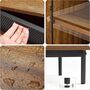 Sideboard, Storage Cabinet With One Door And Adjustable, thumbnail 8 of 9
