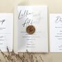 Vellum Wraps Diy Make Your Own Wedding Invitations, thumbnail 6 of 12