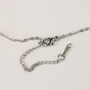Tiny Crown And Crystal Pendant Necklace, thumbnail 5 of 5